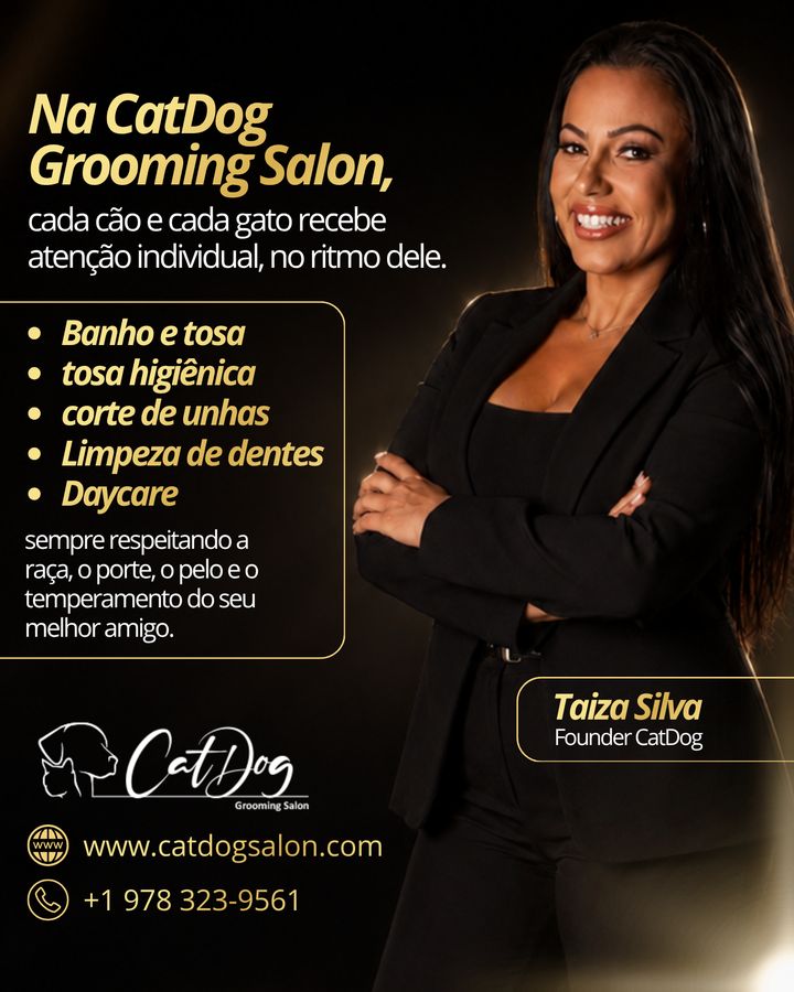 Post criado pela Agency Zero para Cat Dog Grooming Salon